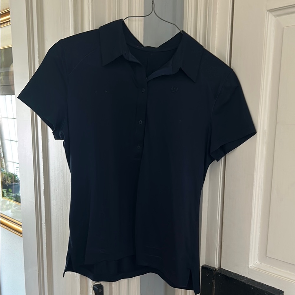 Women's Navy Lululemon Polo
